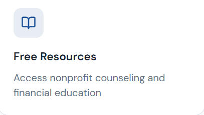 Free Resources Access nonprofit counseling and financial education